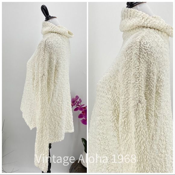 bobeau Sweaters - $68. Cream Bobeau Turtleneck Sweater Large